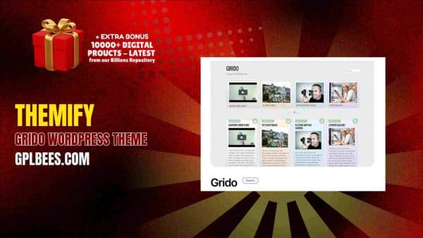 Themify Grido Wordpress Theme At Best Price - Gpl Bees