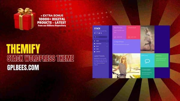 Themify Stack Wordpress Theme At Best Price - Gpl Bees