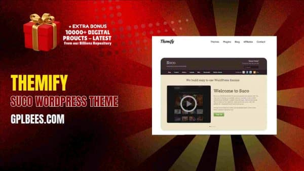 Themify Suco Wordpress Theme At Best Price - Gpl Bees
