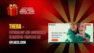 Thera – Psychology and Counseling Elementor Template Kit - Buy GPL 202 at Best Price