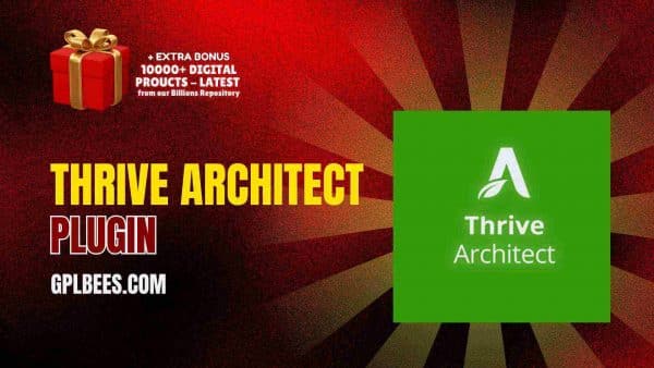 Thrive Architect Plugin At Best Price - Gpl Bees