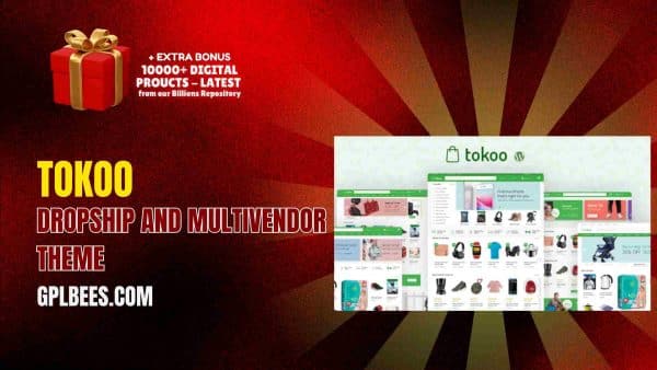 Tokoo Dropship And Multivendor Theme At Best Price - Gpl Bees