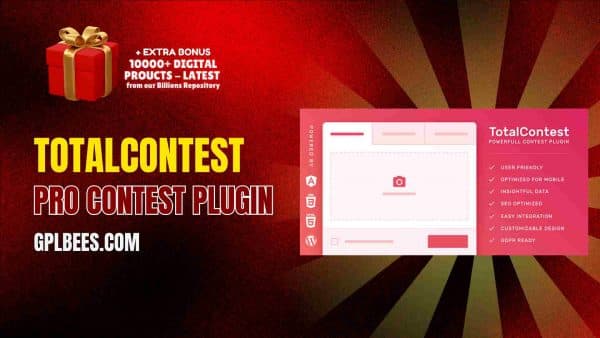 Totalcontest Pro Contest Plugin At Best Price - Gpl Bees