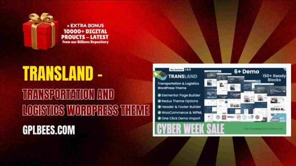 Transland – Transportation And Logistics Wordpress Theme At Best Price - Gpl Bees