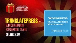 TranslatePress – Multilingual (Personal Plan)