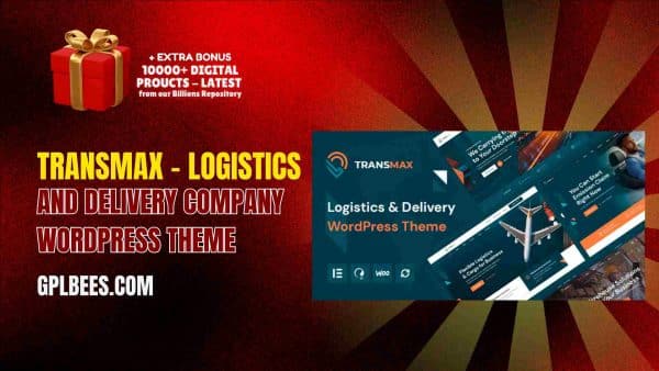 Transmax – Logistics And Delivery Company Wordpress Theme At Best Price - Gpl Bees