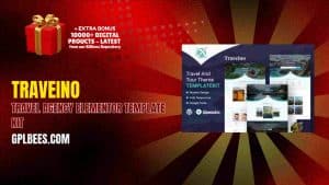 Traveino – Travel Agency Elementor Template Kit - Buy GPL 205 at Best Price