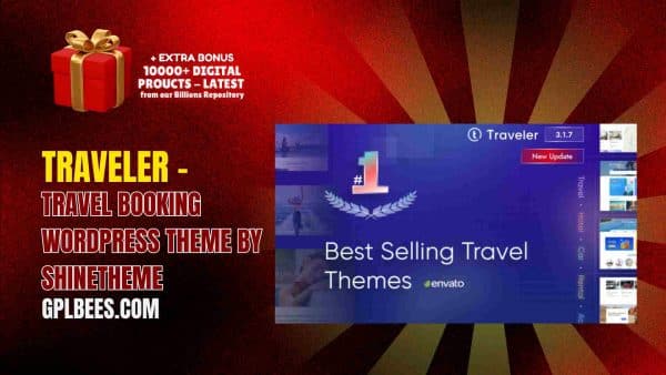 Traveler – Travel Booking Wordpress Theme By Shinetheme At Best Price - Gpl Bees