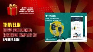 Travelin – Travel Tour Booking Elementor Template Kit - Buy GPL 205 at Best Price