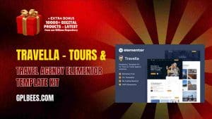 Travella – Tours & Travel Agency Elementor Template Kit - Buy GPL 205 at Best Price