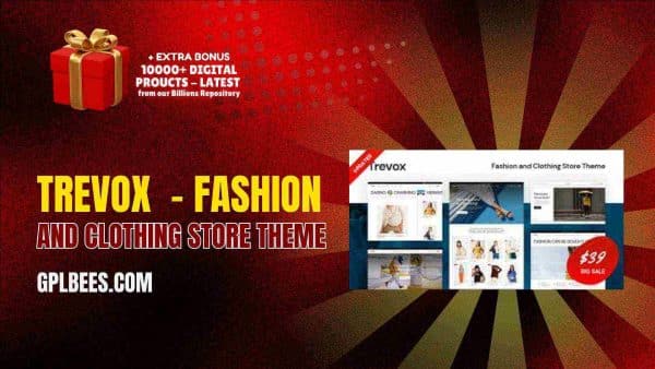 Trevox  - Fashion And Clothing Store Theme At Best Price - Gpl Bees