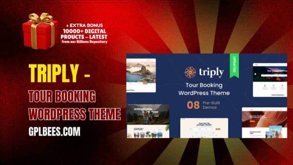 Triply – Tour Booking Wordpress Theme At Best Price - Gpl Bees