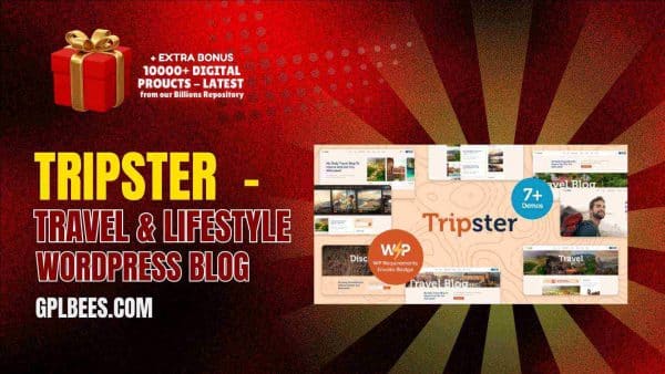 Tripster  - Travel &Amp; Lifestyle Wordpress Blog At Best Price - Gpl Bees