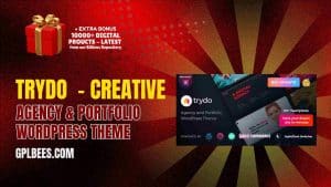 Trydo  - Creative Agency & Portfolio WordPress Theme - Buy GPL 9 at Best Price