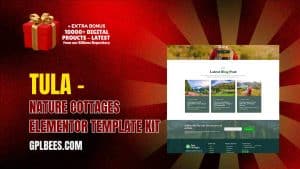 Tula – Nature Cottages Elementor Template Kit - Buy GPL 207 at Best Price
