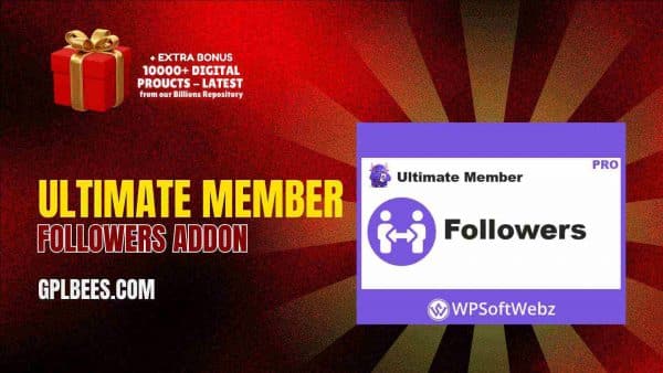 Ultimate Member Followers Addon At Best Price - Gpl Bees