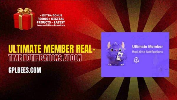 Ultimate Member Real-Time Notifications Addon At Best Price - Gpl Bees