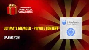 Ultimate Member – Private Content - Buy GPL 3 at Best Price