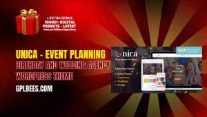 Unica – Event Planning Birthday and Wedding Agency WordPress Theme - Buy GPL Wedding Wordpress Themes at Best Price