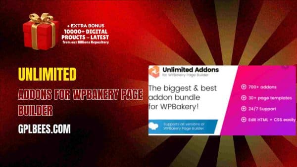 Unlimited Addons For Wpbakery Page Builder At Best Price - Gpl Bees