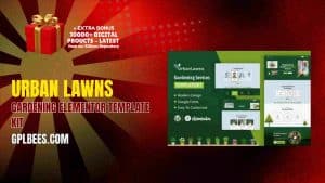 Urban Lawns – Gardening Elementor Template Kit - Buy GPL 209 at Best Price