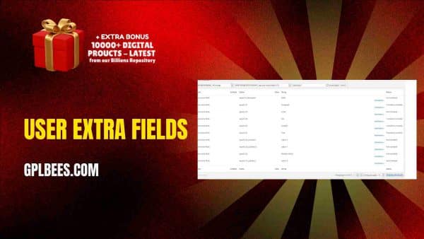 User Extra Fields At Best Price - Gpl Bees
