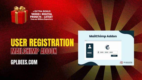 User Registration Mailchimp Addon At Best Price - Gpl Bees