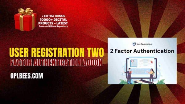 User Registration Two Factor Authentication Addon At Best Price - Gpl Bees