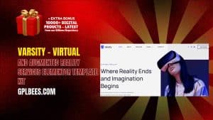 Varsity – Virtual and Augmented Reality Services Elementor Template Kit - Buy GPL 211 at Best Price