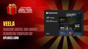 Veela – Vacation Rental and Resort Elementor Template Kit - Buy GPL 212 at Best Price