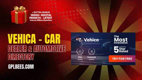 Vehica - Car Dealer &Amp; Automotive Directory At Best Price - Gpl Bees