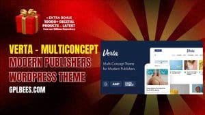 Verta – MultiConcept Modern Publishers WordPress Theme - Buy GPL 96 at Best Price