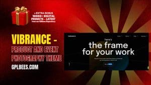 Vibrance – Product and Event Photography Theme - Buy GPL 96 at Best Price