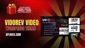 VidoRev Video WordPress Theme - Buy GPL 96 at Best Price
