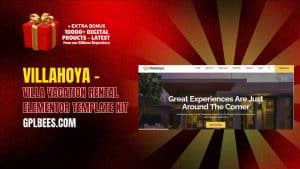Villahoya – Villa Vacation Rental Elementor Template Kit - Buy GPL 215 at Best Price