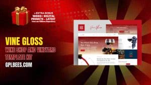 Vine Gloss – Wine Shop and Vineyard Template Kit - Buy GPL 215 at Best Price