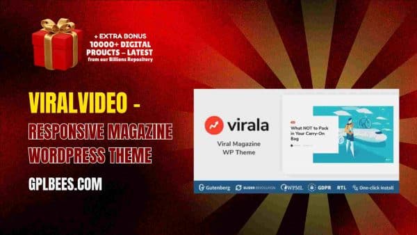 Viralvideo – Responsive Magazine Wordpress Theme At Best Price - Gpl Bees