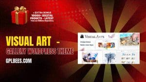 Visual Art  - Gallery WordPress Theme - Buy GPL Gallery Wordpress Themes at Best Price