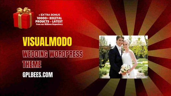 Visualmodo Wedding Wordpress Theme At Best Price - Gpl Bees