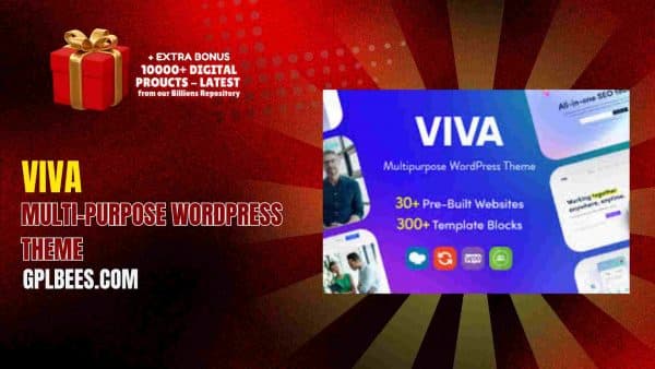 Viva – Multi-Purpose Wordpress Theme At Best Price - Gpl Bees