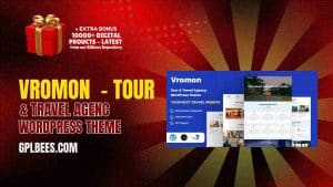 Vromon  - Tour & Travel Agency WordPress Theme - Buy GPL 98 at Best Price