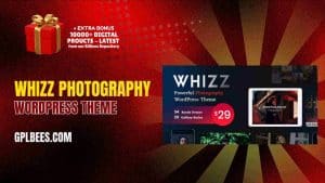 WHIZZ Photography WordPress Theme - Buy GPL 98 at Best Price