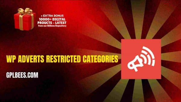 Wp Adverts Restricted Categories At Best Price - Gpl Bees