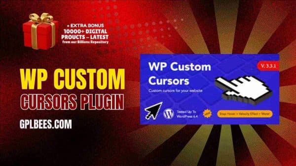 Wp Custom Cursors Plugin At Best Price - Gpl Bees