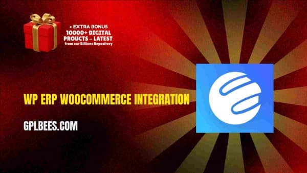 Wp Erp Woocommerce Integration At Best Price - Gpl Bees