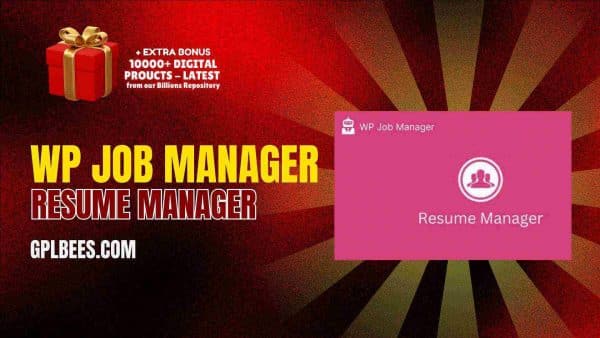 Wp Job Manager Resume Manager At Best Price - Gpl Bees