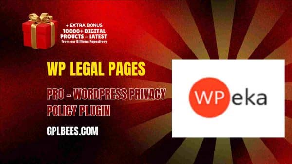 Wp Legal Pages Pro – Wordpress Privacy Policy Plugin At Best Price - Gpl Bees