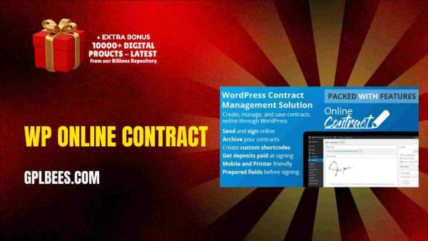 Wp Online Contract At Best Price - Gpl Bees