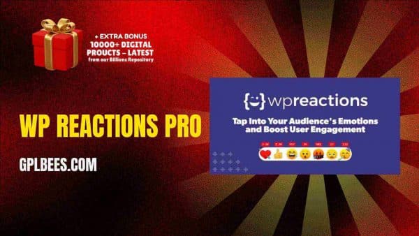 Wp Reactions Pro At Best Price - Gpl Bees