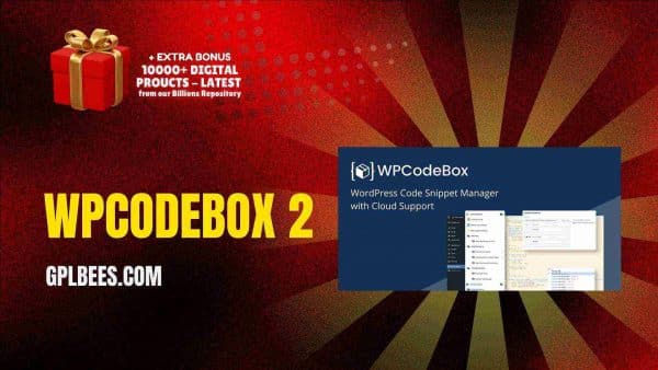 Wpcodebox 2 At Best Price - Gpl Bees